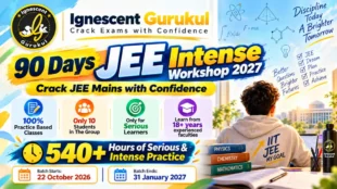 90 Days JEE Mains Intense Workshop